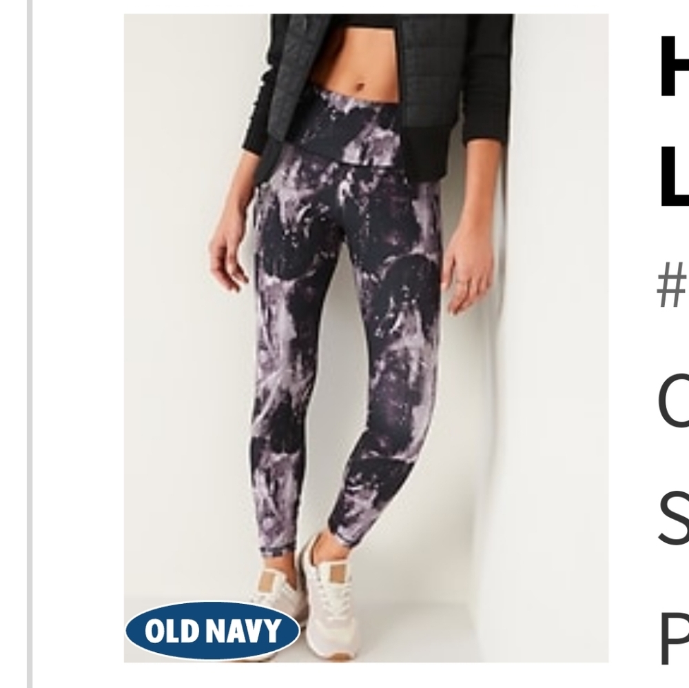 Old Navy High Rise Leggings Small